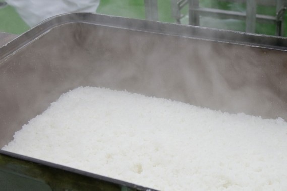 ふっくらと炊飯